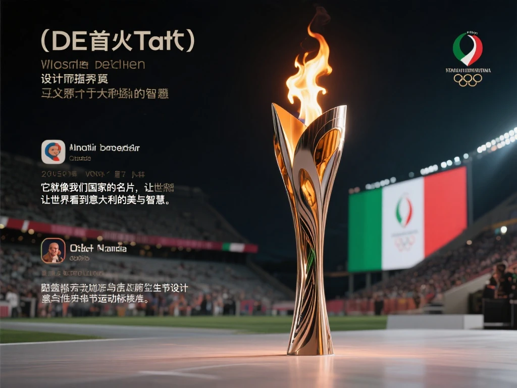 2026年米兰科尔蒂纳冬奥会与冬残奥会火炬全新造型揭晓